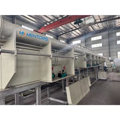 Linha de eletroplatação avançada de lata de fio de cobre